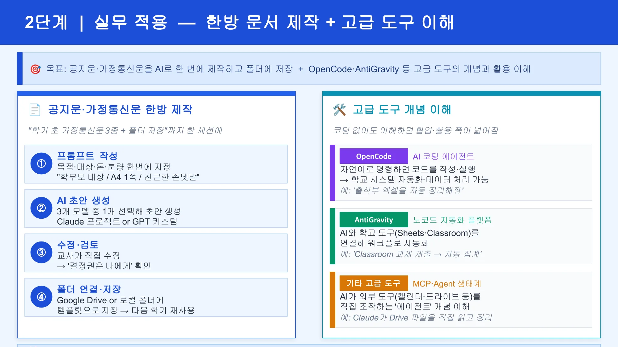 슬라이드 19 — 2단계 실무 적용